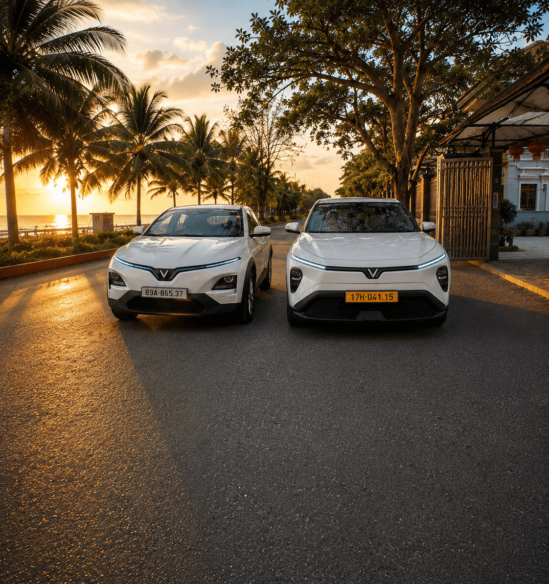 Nhà Xe Vũ Phú trên cung đường ven biển